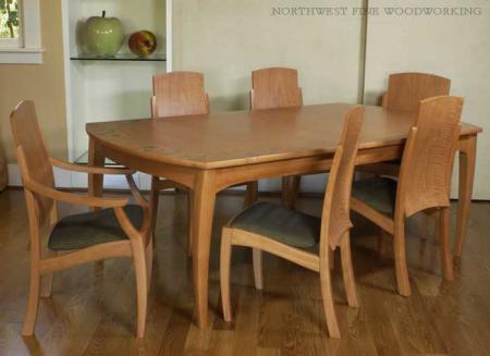 Madrona Table with Lopez Chairs