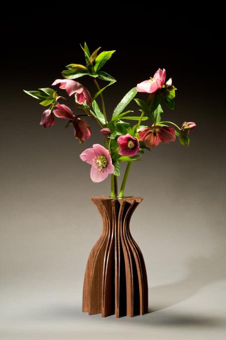 Jasmine Wooden Vase