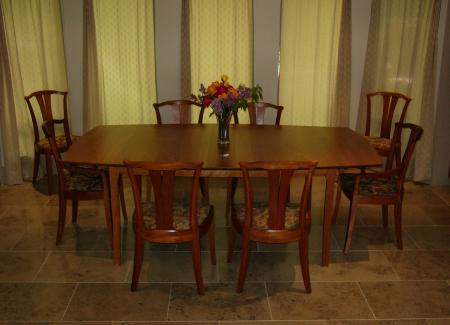 Christina Dining Table (Shown with Linnea Chairs )