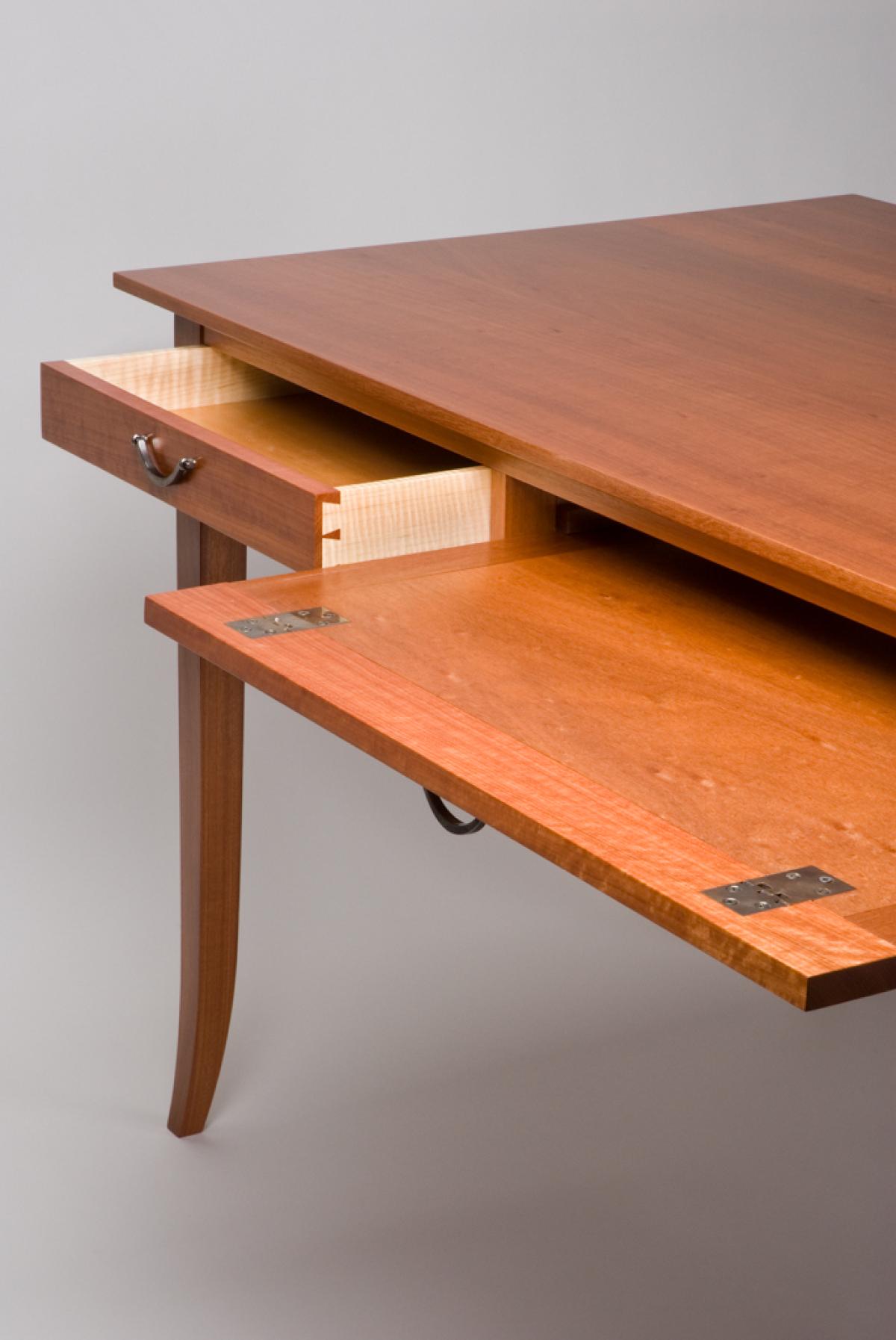 Makore Writing Desk Northwest Woodworkers Gallery