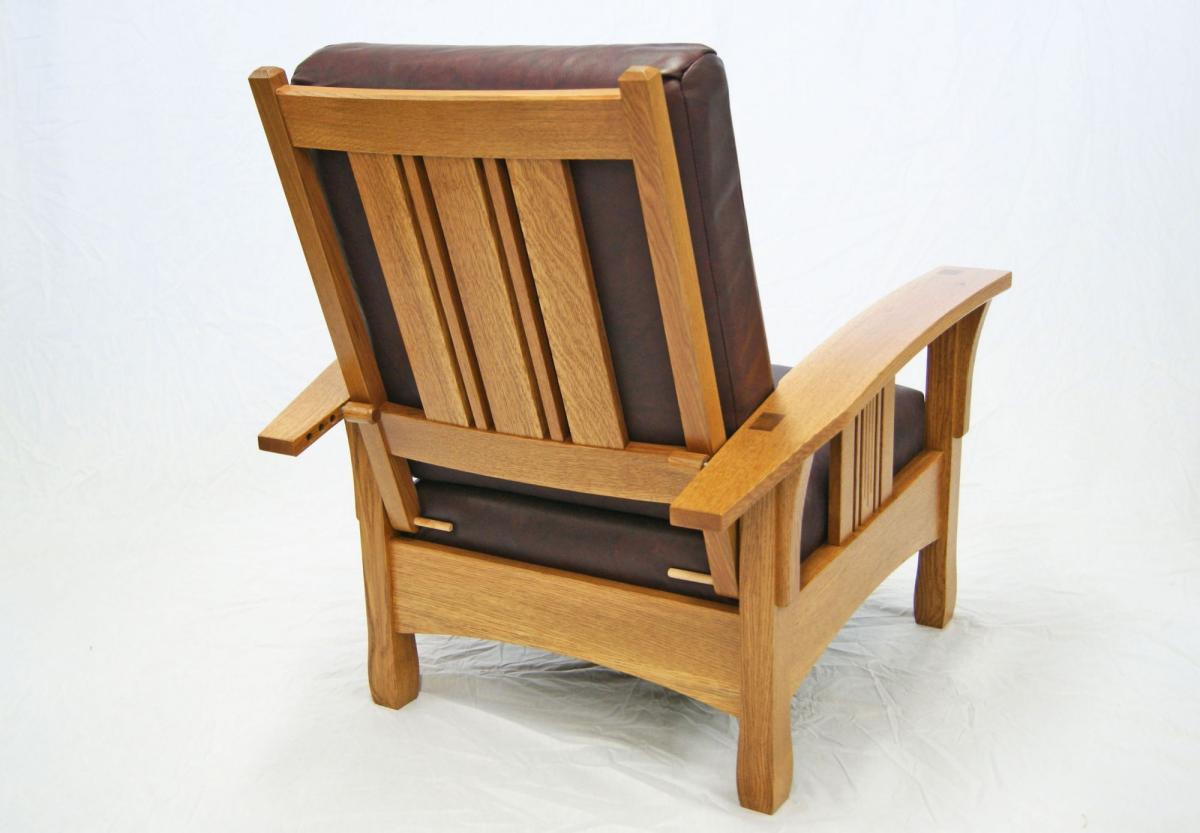 Bow Arm Chair and Ottoman 